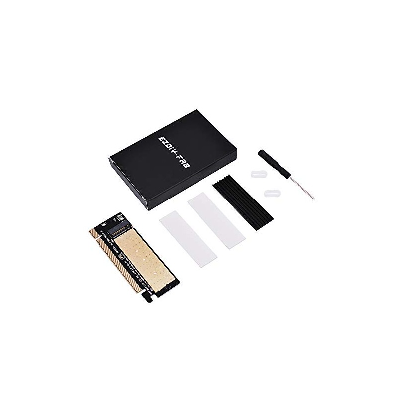 EZDIY-FAB NVME PCIe Adapter + M.2 NVME SSD to PCI