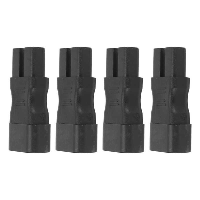 4Pcs IEC320 C14 to IEC320 C15 Power Adapter IEC320 C14