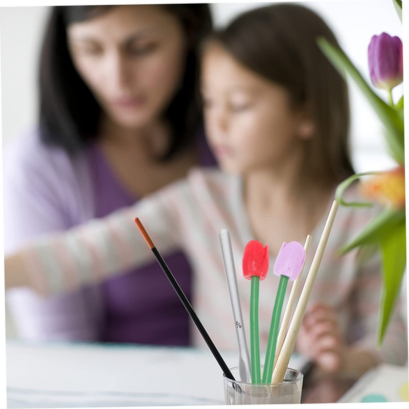 Operitacx Cute Ballpoint Pens Ink Flower Pens Tulip for Office