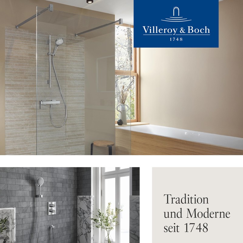 Villeroy & Boch Universal Showers Shower Head with 3 Jet
