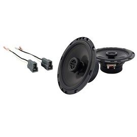 Harmony Audio Compatible with 1991-99 Mitsubishi 3000GT HA-R65 New Front Door Speaker Replacement Upgrade