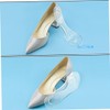 LALAFINA 2pairs Washable Gel Insoles Arch Support Non- Foot Cushion