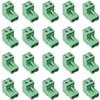 Willwewon 20pcs 2Pin 5.08mm Spacing Pluggable PCB Angle Screw Connector