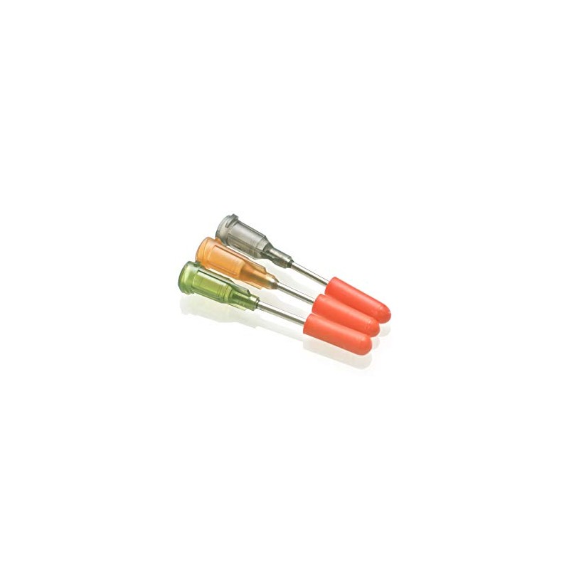 Dispense All - Blunt Needle Covers, Red, Fits 14, 15,