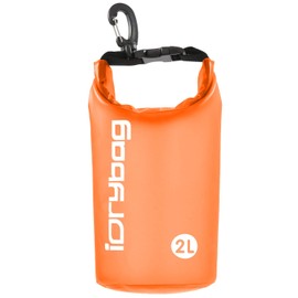 IDRYBAG Clear Dry Bag Waterproof 2L/5L/10L/15L/20L, Small Waterproof Bag for Kayaking, Floating Dry Sack Waterproof for Camping Travel