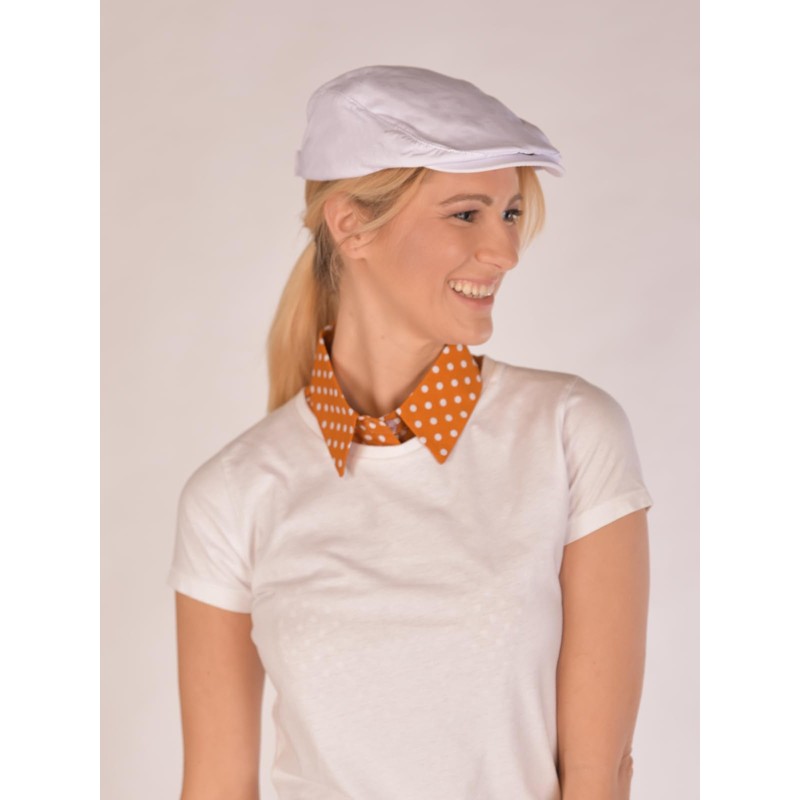 styleBREAKER Convertible Cap with Press Stud | Flat Cap Newsboy
