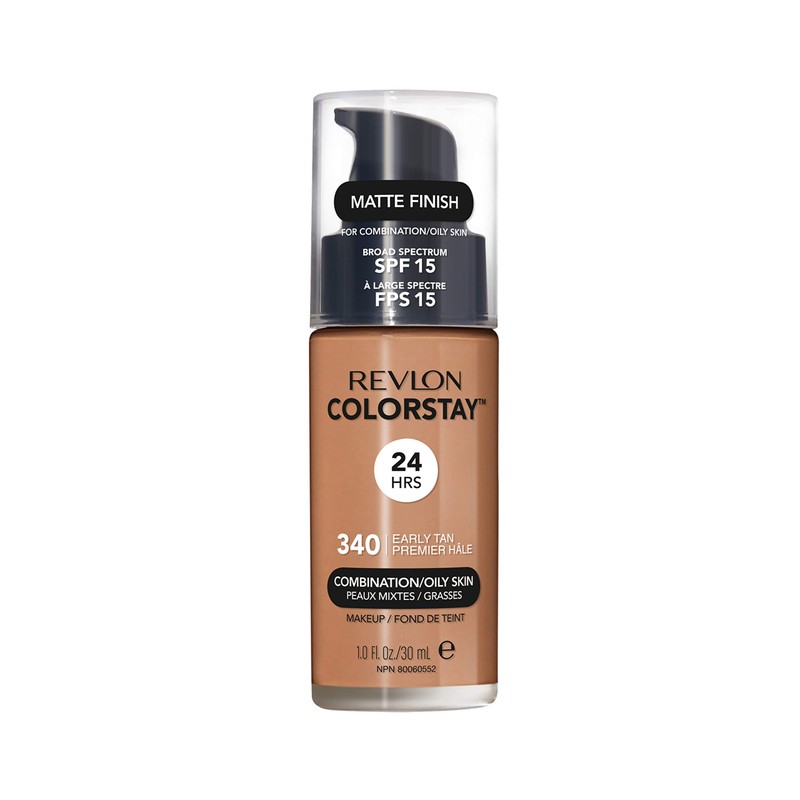 Revlon Base de Maquillaje ColorStay Make Up Cutis Mixto/Graso, Early