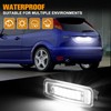 POPMOTORZ Ford Focus MK1 1998-2004 LED License Plate Light with