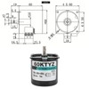 AC Synchronous Motor 14W Permanent Magnet 2Way High Torsion Central