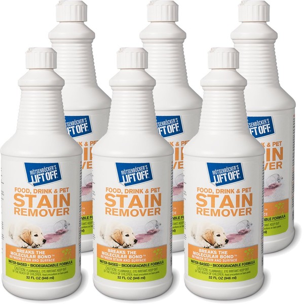 Motsenbocker's Lift Off 40503-6PK 32-Ounce Food, Beverage and Pet Stain