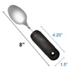 Rehabilitation Advantage Easy Grip Tablespoon with Weighted Built-up Handle