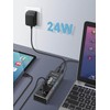 RSHTECH Powered USB Hub 3.0, 5 Port USB Hub with