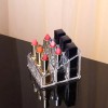 24x7 Organizador De Acrilico 9 Labiales Exhibidor Maquillaje