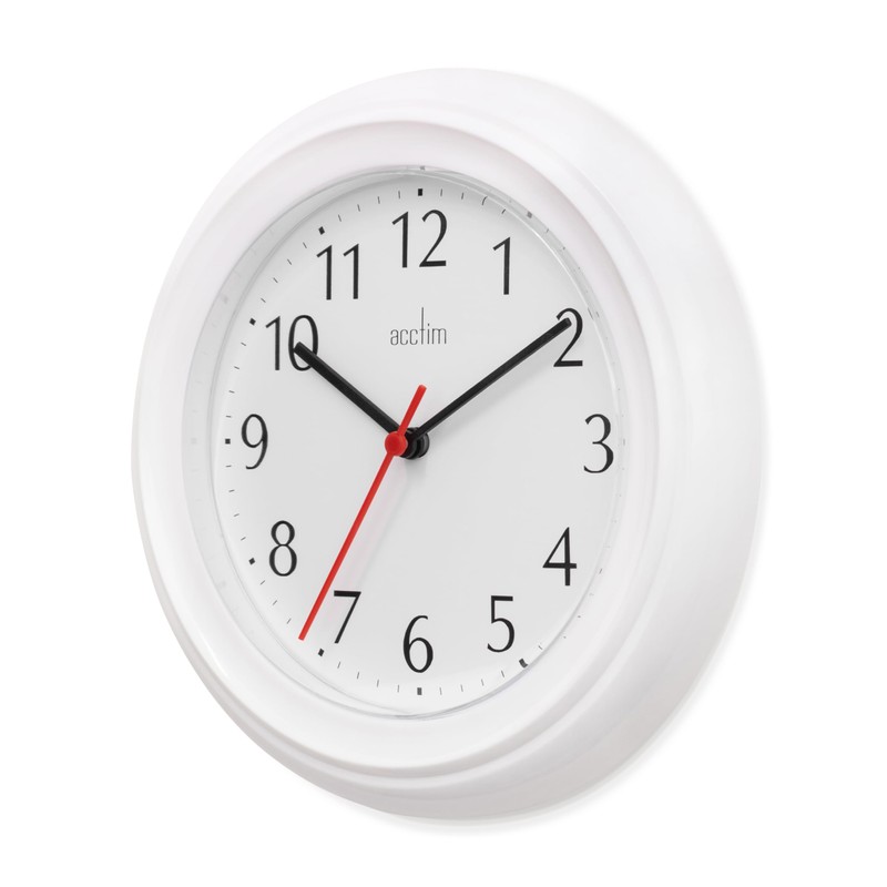 Acctim Wycombe Wall Clock - White