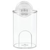 iDesign Plastic Suction Tumbler Cup and Bathroom Organizer for Mirror