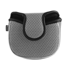 Andux Magnetic Button Putter Cover Golf Club Headwear Grey Square