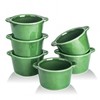 Creme Brulee Ramekins Ceramic Bowls - VICRAYS Mini Custard Cups