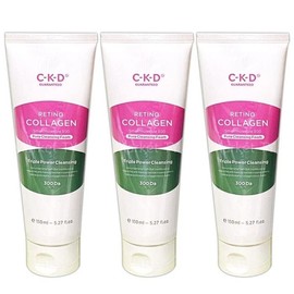 CKD Retino Collagen Low Molecule 3000 Cleansing Foam 150ml x3 / 씨케이디 레티노콜라겐 저분자3000 클렌징폼 150ml x3