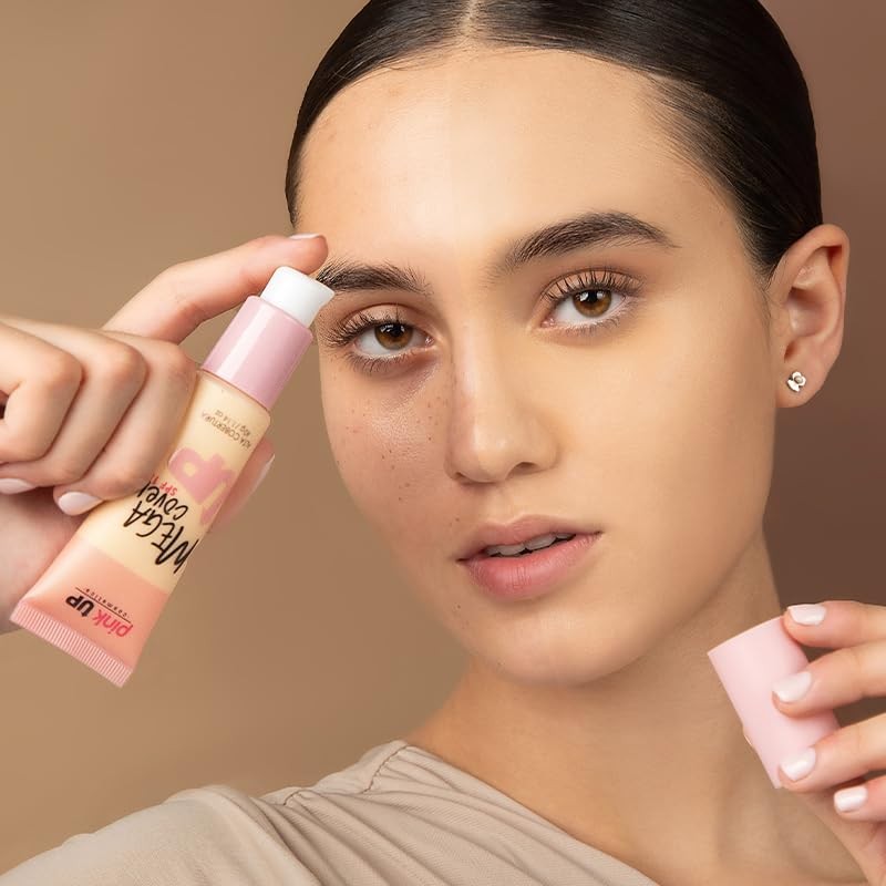 PINK UP MEGA COVER (BIGE)