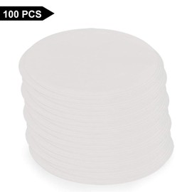 Quantitative Filter Paper Circles 90mm Diameter Cotton Cellulose Filter Paper with 11 Micron Particle Retention Medium Filtration Speed, Pack of 100