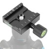 50mm Aluminium Alloy Universal Ballhead Quick Release Plate Clamp Quick
