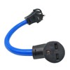 Parkworld 60721 Welder Adapter Cord Welder NEMA 14-60P to 6-30R,