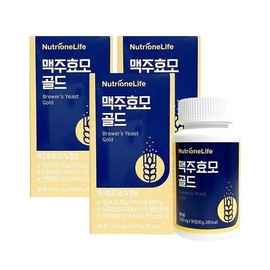 J&M Partners Nutrione Brewer's Yeast Gold 1000mg x 90 tablets (3) / 뉴트리원 맥주효모 골드 1000mg x 90정 3개