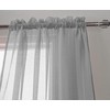 RT Designers Collection Celine Sheer 55 x 90 in. Rod