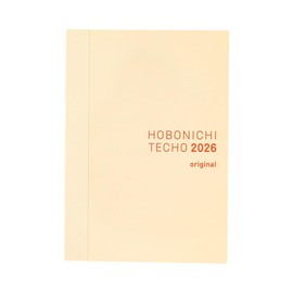 Hobonichi Techo 2026 Original Book – A6, Japanese, Daily, January Start, Sunday Start, Planner