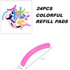 Compatible with Revlon Eyelash Curler Refills,24 Pack Colorful Lash Curlers