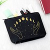 Moon Witch Zipper Pouch Bag for Tarot Cards Crystals Witchy