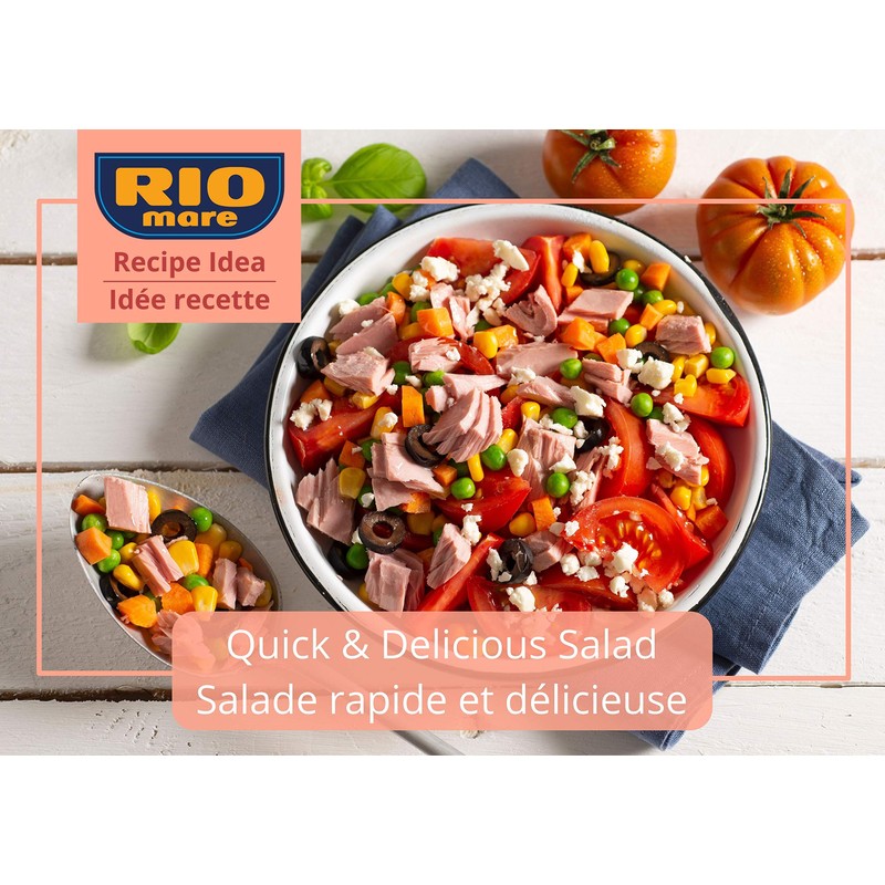 Rio Mare Insalatissime Sweetcorn and Tuna Salad, 160 g(set of