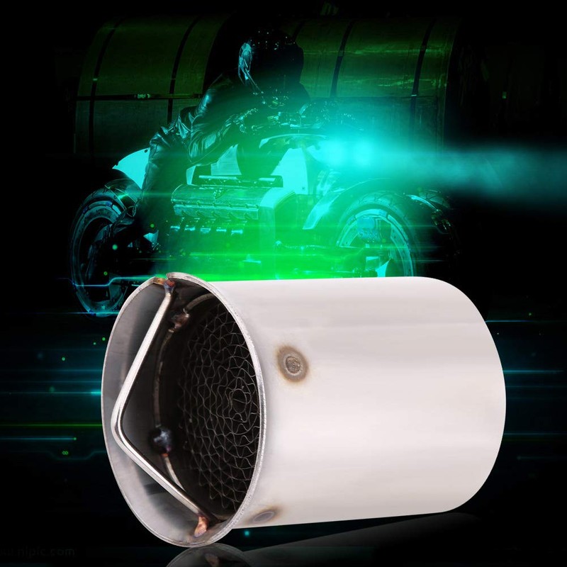 for 2.5in exhaust Senyar 51mm Exhaust Pipe DB Killer,Universal Stainless