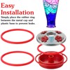 4 Pack Hummingbird Feeder Base Seal Ring, Hummingbird Feeder Replacement