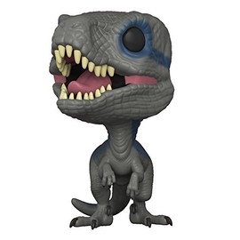 Funko Pop Movies: Jurassic World 2 - Blue, Velociraptor Collectible Figure, Multicolor