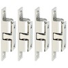 Alise Double Roller Catch Cabinet Latches,Adjustable Double Ball Tension Roller