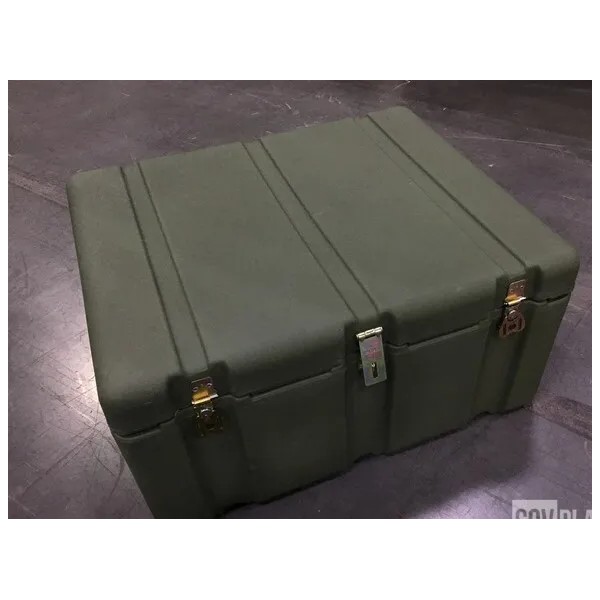 Hardigg Military Trunk Footlocker with Tray - New, Heavy Duty,