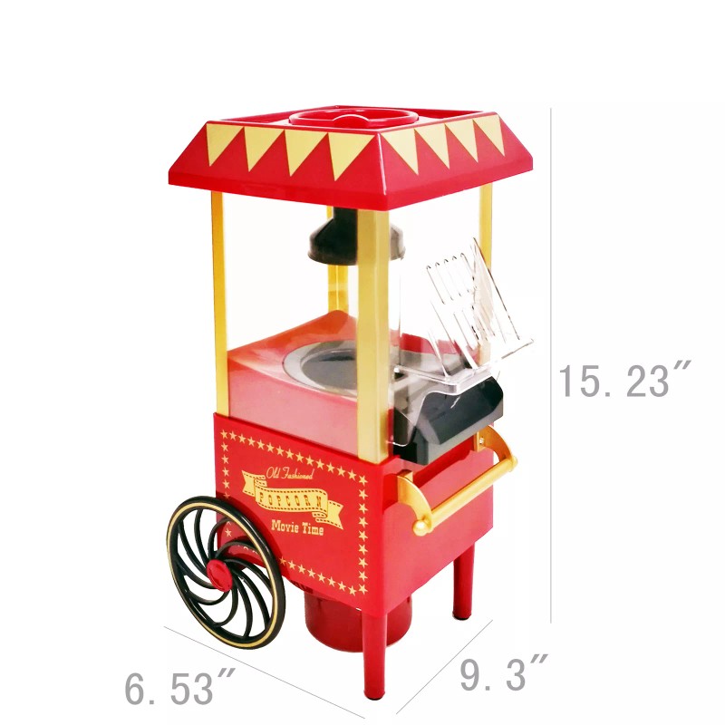 Fixture Displays Mini Popcorn Machine Carriage Shape Hot Sell Tabletop