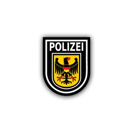 Sticker Federal Police BPOL Federal Republic of Germany 6 x 7 cm A1849