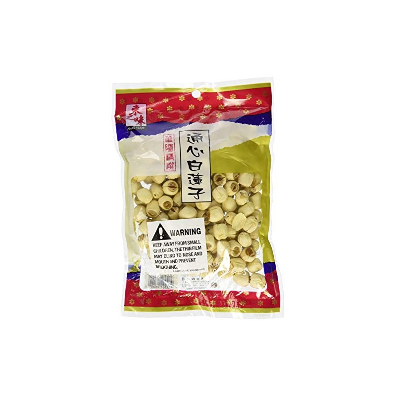 Dried Lotus Seeds (Hot Sen Kho) - 6oz (Pack of