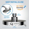 WEAQUA High Pressure Shower Head 2 PACK - 5 Spray