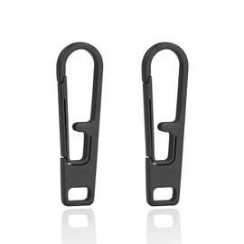 VIPERADE VAT1 Heavy Duty Titanium Zipper Pulls Replacement, Universal Zipper Pull Tab Repair Kit for Jackets, Coats, Suitcases, Luggage, Backpacks, Handbags and EDC Pouches