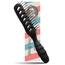 BABLO POMADE Hair Brush Men's Skull Brush Skeleton Brush Male Comb Barber