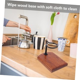 SHINEOFI 1pc Hand Coffee Filter Dripper Rack with Base Detachable Coffee Filter Cup Holder for Easy Brewing