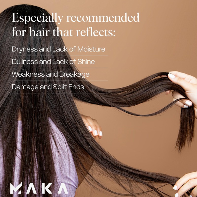 Maka Essentials - Collagen Nutrition Mask - moisturizes - shines