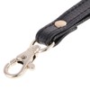 zalati Wristlet Strap Real Leather Small Handle Strap Gold Buckle