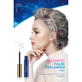 False Eyelashes Magnetic Natural Ultra Light and Easy to Apply No Glue Needed (7 Pairs)