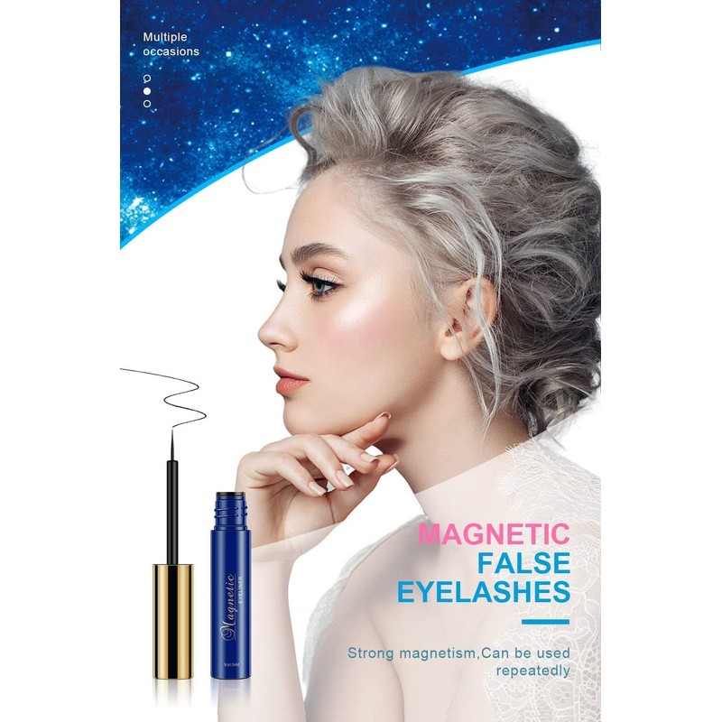 False Eyelashes Magnetic Natural Ultra Light and Easy to Apply