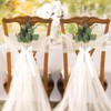 24 Sets Wedding Aisle Decorations for Ceremony Set Wedding Chair