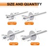 ISPINNER 60pcs Large Flange Aluminum Blind Rivets Assortment Kit with